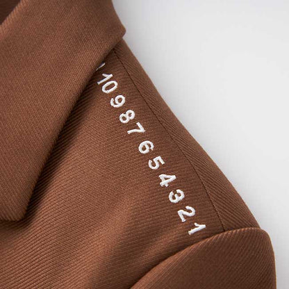 Women's Mid-Length Oversized Blazer | One Button Closure