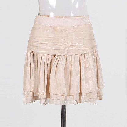 Women's Mini Skirt Suit Tulle Long Sleeve Bow Tie Skirt Set