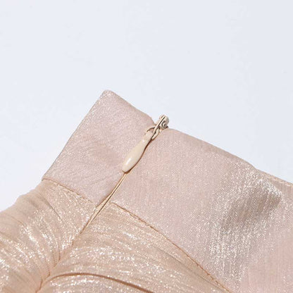 Women's Mini Skirt Suit Tulle Long Sleeve Bow Tie Skirt Set