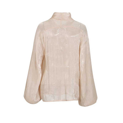 Women's Mini Skirt Suit Tulle Long Sleeve Bow Tie Skirt Set