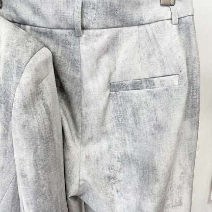 Women's Multicolor Color Pantsuit Two Pieces Outfit Flared Pants Suit