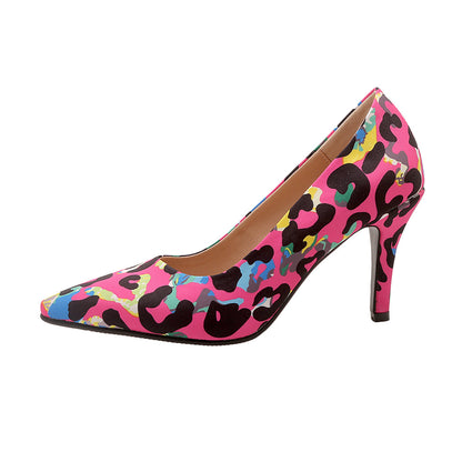 Women's Patent Leather Pointed Toe Stiletto Pumps – Classic High Heel Dress Shoes