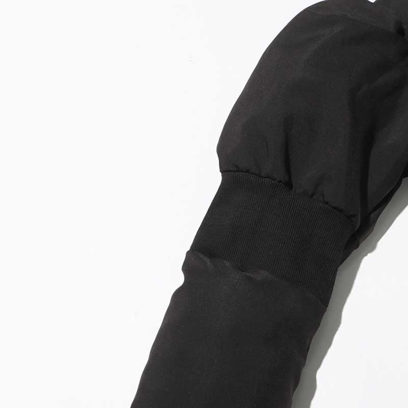 Women’s Puffy Winter Coat – Slim Fitted Cotton-Padded Jacket with Flared Sleeves