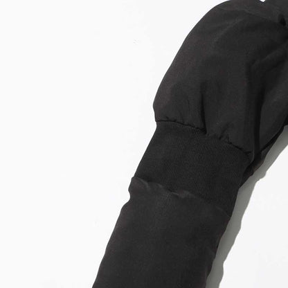 Women’s Puffy Winter Coat – Slim Fitted Cotton-Padded Jacket with Flared Sleeves