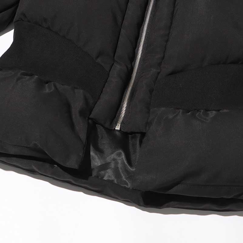 Women’s Puffy Winter Coat – Slim Fitted Cotton-Padded Jacket with Flared Sleeves