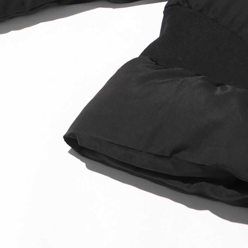 Women’s Puffy Winter Coat – Slim Fitted Cotton-Padded Jacket with Flared Sleeves