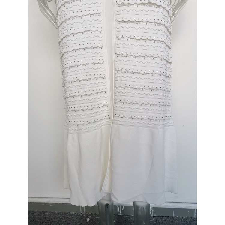 Rhinestone Knit Maxi Dress for Stunning Style