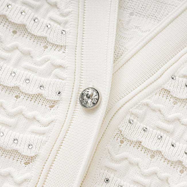 Rhinestone Knit Maxi Dress for Stunning Style