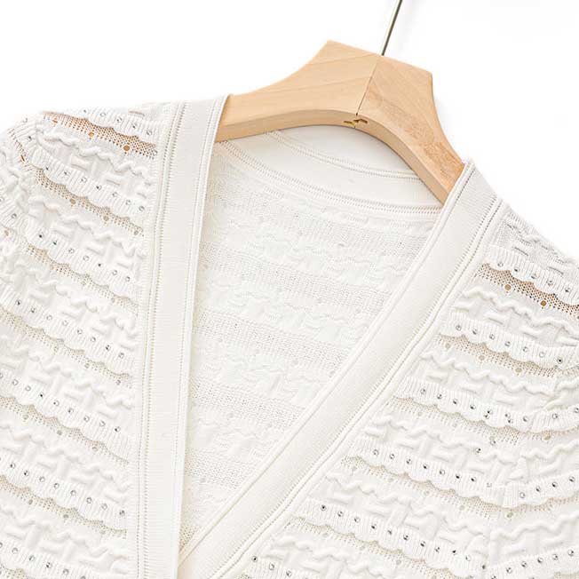 Rhinestone Knit Maxi Dress for Stunning Style