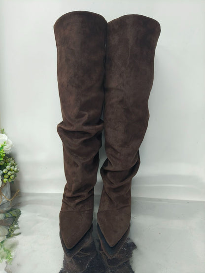 Women's Sexy Knee High Boots with Stiletto Heels