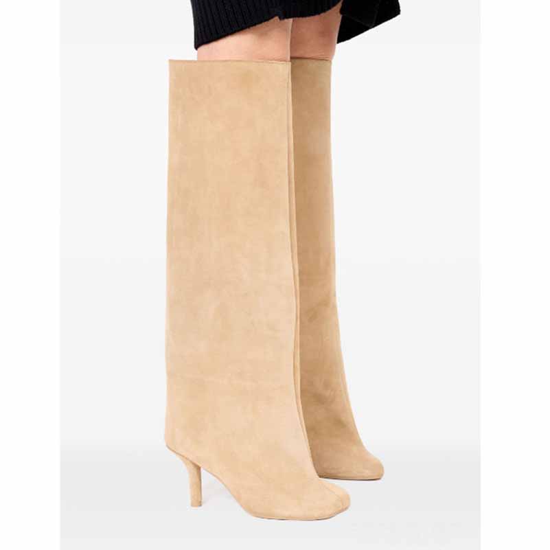 Women's Slip-on Suede Boots