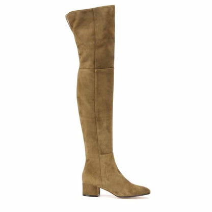 Women‘s Winter Over The Knee Boots Thigh High Suede Boots