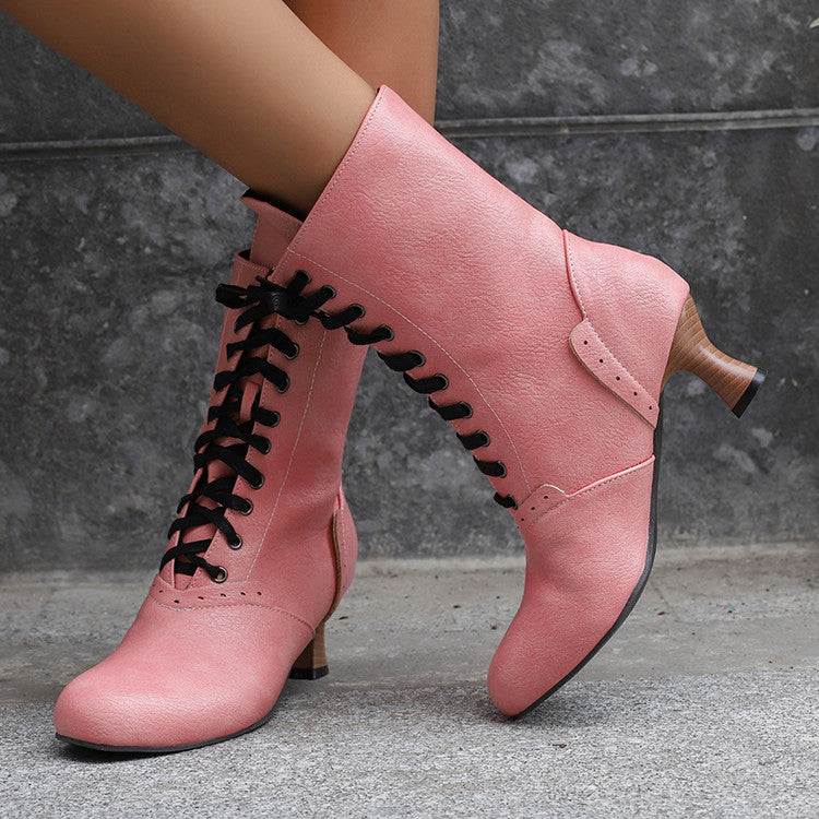 Women's Lace-Up Ankle Boots for Cute Stylish Outfits