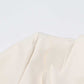 Women's Ruffled Blazer One Button Ivory Coat