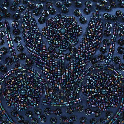 Beaded Evening Clutch Bag Vintage Wedding Cocktail Party Handbag