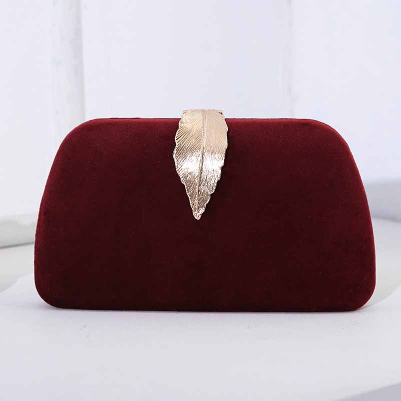 Evening Clutch Purses Velvet Handbag Party Bag