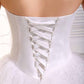 beaded Sweetheart wedding dresses for bride Strapless Sparkly Ball Gowns