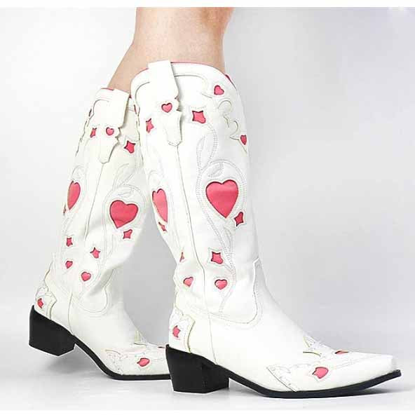 Stylish black embroidered cowgirl boots for women featuring intricate designs and a comfortable fit