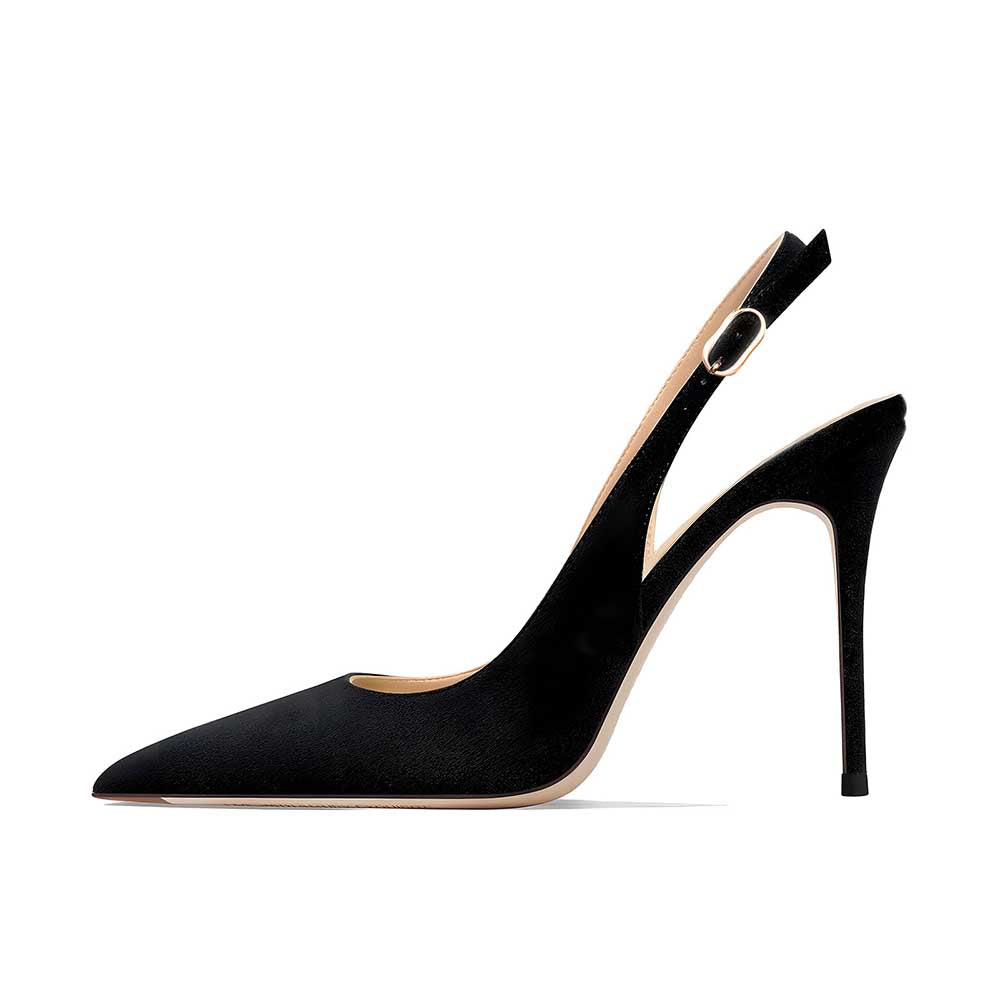 Singback 10cm Stiletto Heels - Pointed Toe Pumps for Women