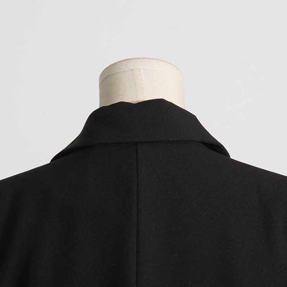 Women's Black Crystal-embellished Blazer Dress