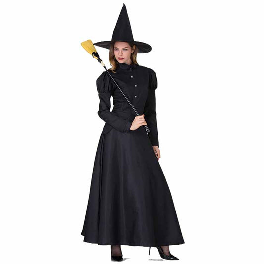 Halloween costume black stage performance adult cosplay witch costume