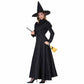 Halloween costume black stage performance adult cosplay witch costume