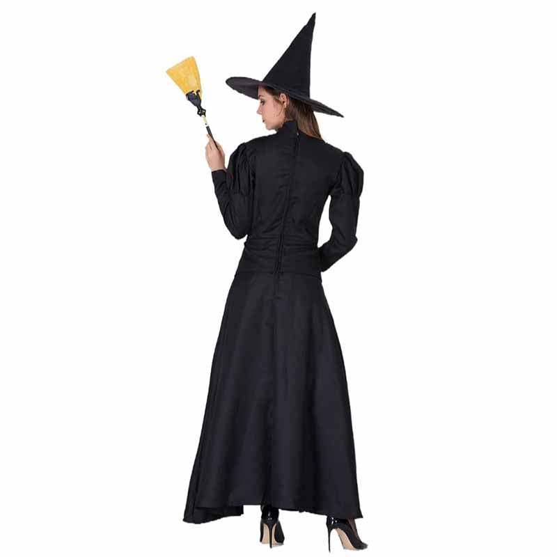 Halloween costume black stage performance adult cosplay witch costume