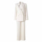 Womens Formal Pantsuit Beaded Drilled  Trouser Suit Two Pieces Party suit
