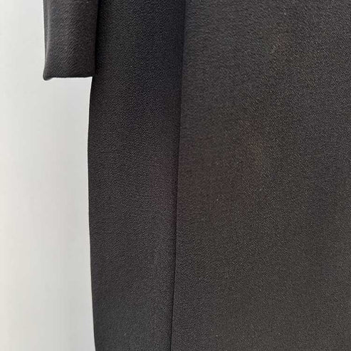 Fashion Black Beaded Satin Sheath Prom Dress,Off The Shoulder Long Evening Dress Y8030