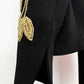 Embroidered Skirt Suit Wedding Guest 2ps Set Party Outfit