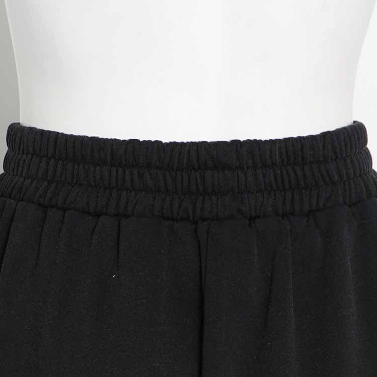 Women's black Strapless Pantsuit Casual Crop + Wide Legs Pants Suit