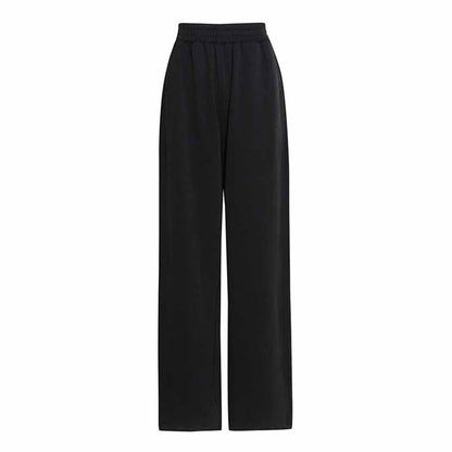 Women's black Strapless Pantsuit Casual Crop + Wide Legs Pants Suit