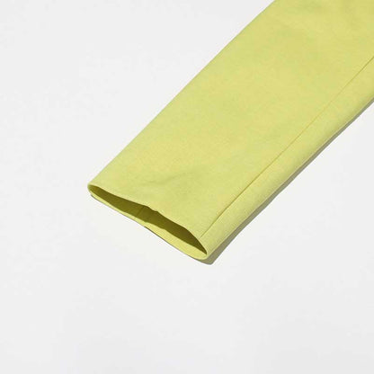 Women's Blazer Flower Embellished V Neck Single Button Jacket