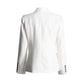 Women's Blazer Pocket Embellished V Neck One Button Jacket