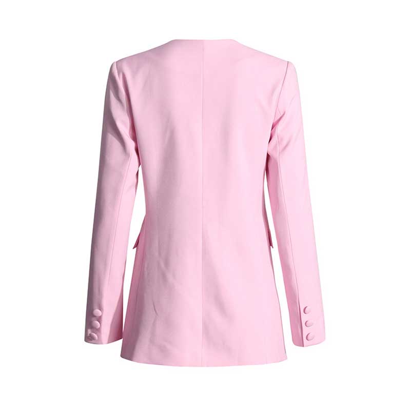 Women's Elegant 3D Flower Blazer Rose Embellished Wedding Coat