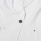 Women's Blazer Pocket Embellished V Neck One Button Jacket