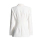 Women's White Suit Coat Formal Blazer