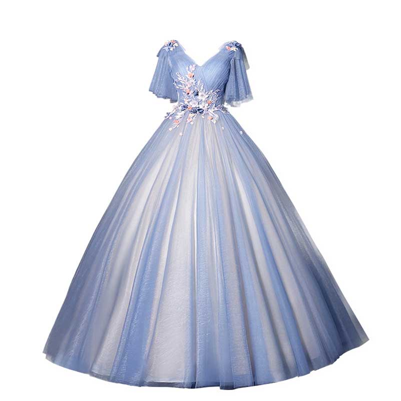 Long Prom Dress Formal Stage Dress Tulle Event Dress