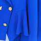 Women's Blue Pantsuit Two Pieces Formal Suit Formal Business Suit