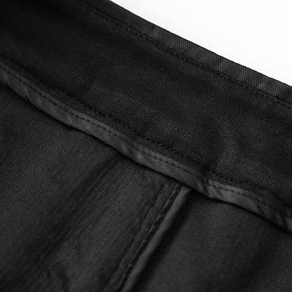 Blue Sequinted Suit Deep V Party Pantsuit Stage Performance Two Pieces Suit