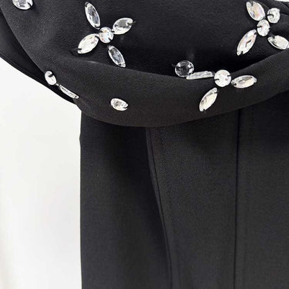 Women Off-The-Shoulder Body-Con Cocktail Midi Dress Dresses