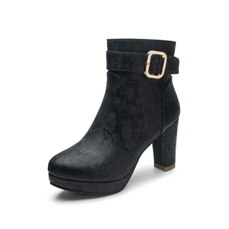 Women's Platform Ankle Lita Boots Short Ankle Boots