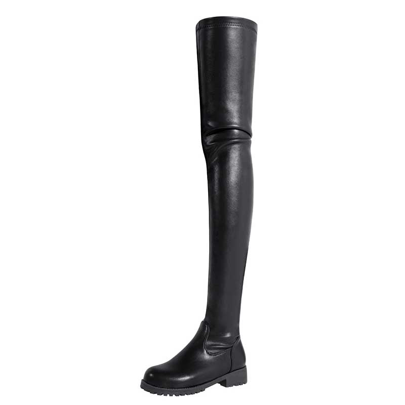 Womens Up Top Thigh High Boots