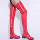 Womens Up Top Thigh High Boots