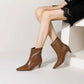 Women's Low Heeled Ankle Boots