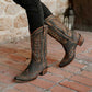 Country Cowboy Embroidery Boots