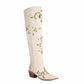 Embroidered Western Over Knee High Cowgirl Boots