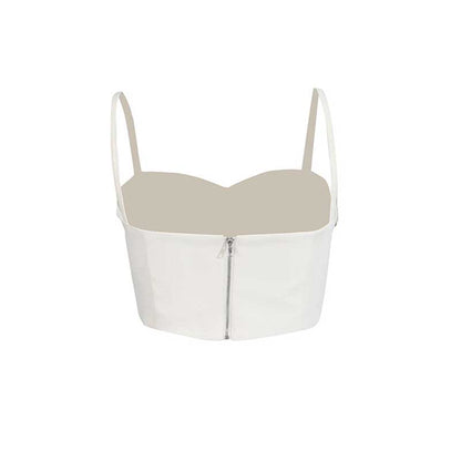 Women's Bar Pant Suit White Formal Wedding Suit Chic Two Pieces Set