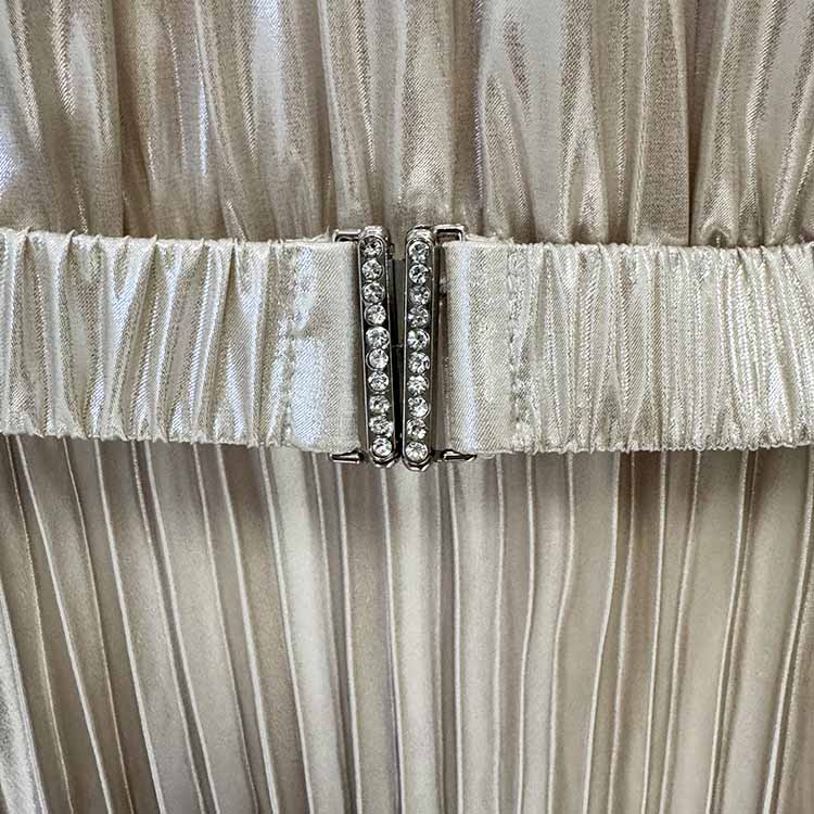 Cape-design Maxi Dress Champagne Prom Dress