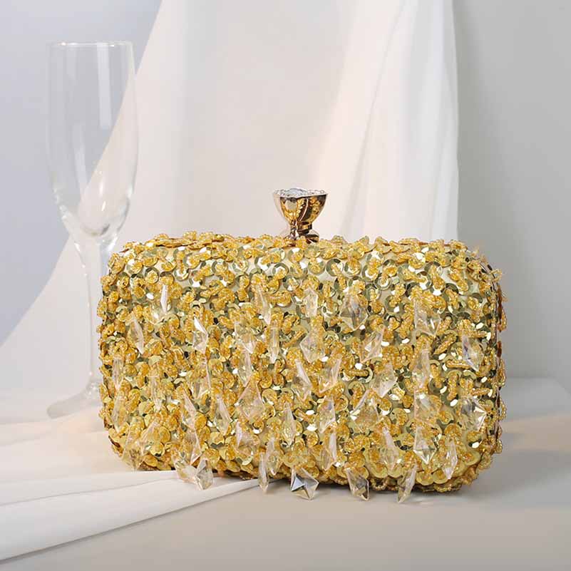 Evening Clutch Purses Beaded Handbag